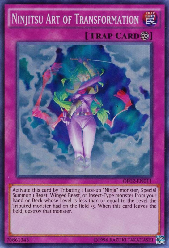 Ninjitsu Art of Transformation [OP02-EN011] Super Rare | Pegasus Games WI