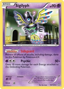 Sigilyph (52/124) (Theme Deck Exclusive) [Black & White: Dragons Exalted] | Pegasus Games WI