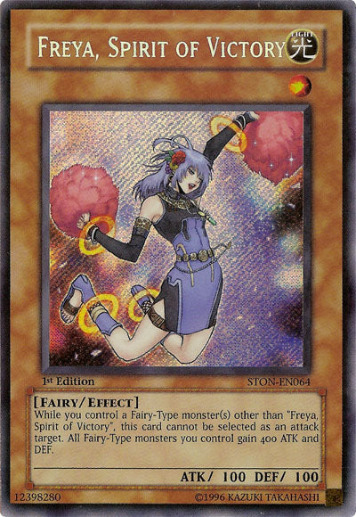 Freya, Spirit of Victory [STON-EN064] Secret Rare | Pegasus Games WI