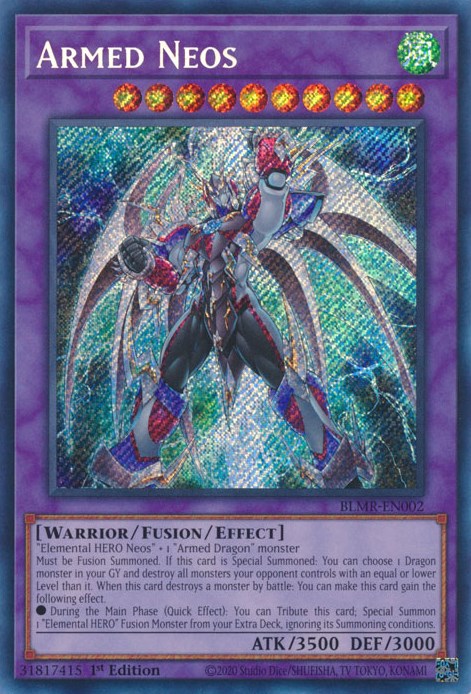 Armed Neos [BLMR-EN002] Secret Rare | Pegasus Games WI