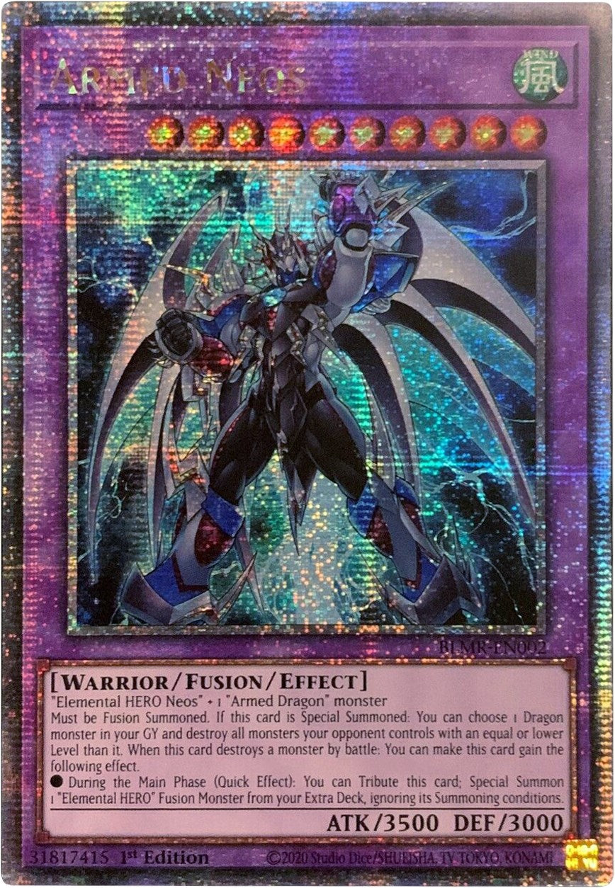 Armed Neos [BLMR-EN002] Quarter Century Secret Rare | Pegasus Games WI