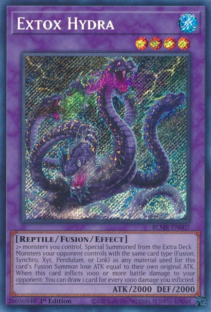 Extox Hydra [BLMR-EN007] Secret Rare | Pegasus Games WI