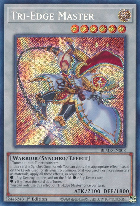 Tri-Edge Master [BLMR-EN008] Secret Rare | Pegasus Games WI