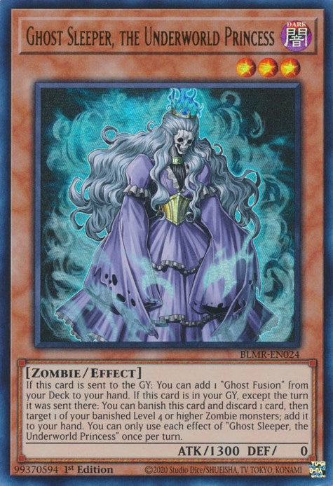 Ghost Sleeper, the Underworld Princess [BLMR-EN024] Ultra Rare | Pegasus Games WI