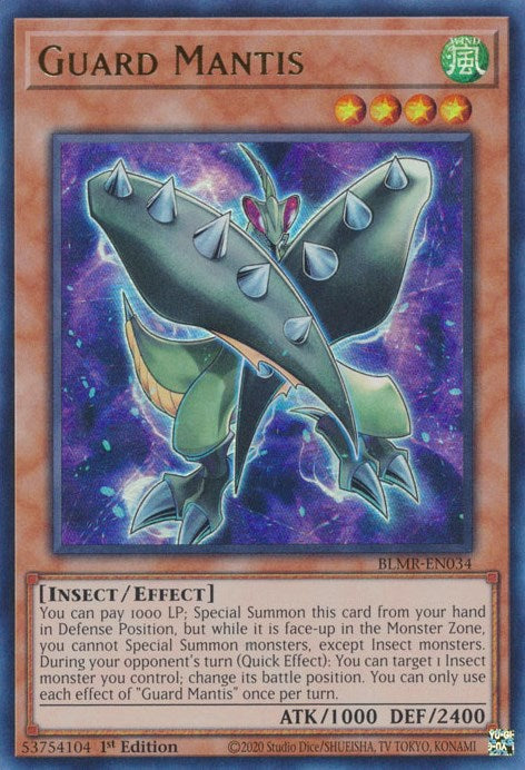 Guard Mantis [BLMR-EN034] Ultra Rare | Pegasus Games WI