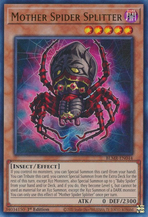 Mother Spider Splitter [BLMR-EN044] Ultra Rare | Pegasus Games WI