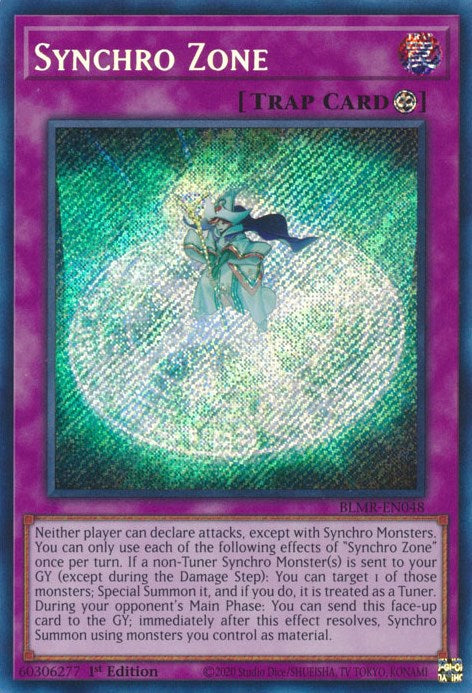 Synchro Zone [BLMR-EN048] Secret Rare | Pegasus Games WI