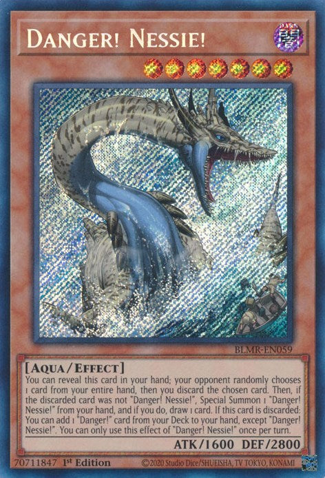 Danger! Nessie! [BLMR-EN059] Secret Rare | Pegasus Games WI