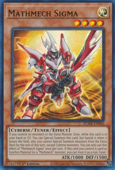 Mathmech Sigma [BLMR-EN060] Ultra Rare | Pegasus Games WI