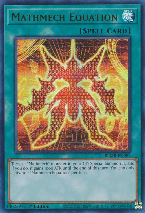 Mathmech Equation [BLMR-EN092] Ultra Rare | Pegasus Games WI
