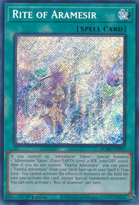 Rite of Aramesir [BLMR-EN093] Secret Rare | Pegasus Games WI