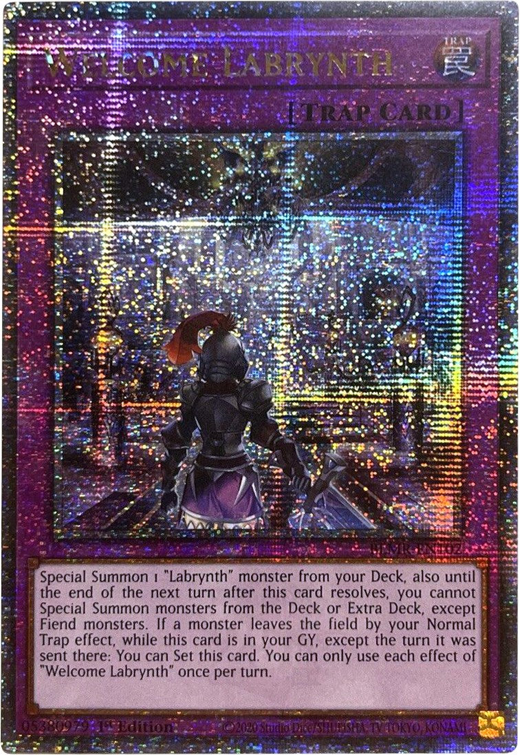 Welcome Labrynth [BLMR-EN102] Quarter Century Secret Rare | Pegasus Games WI