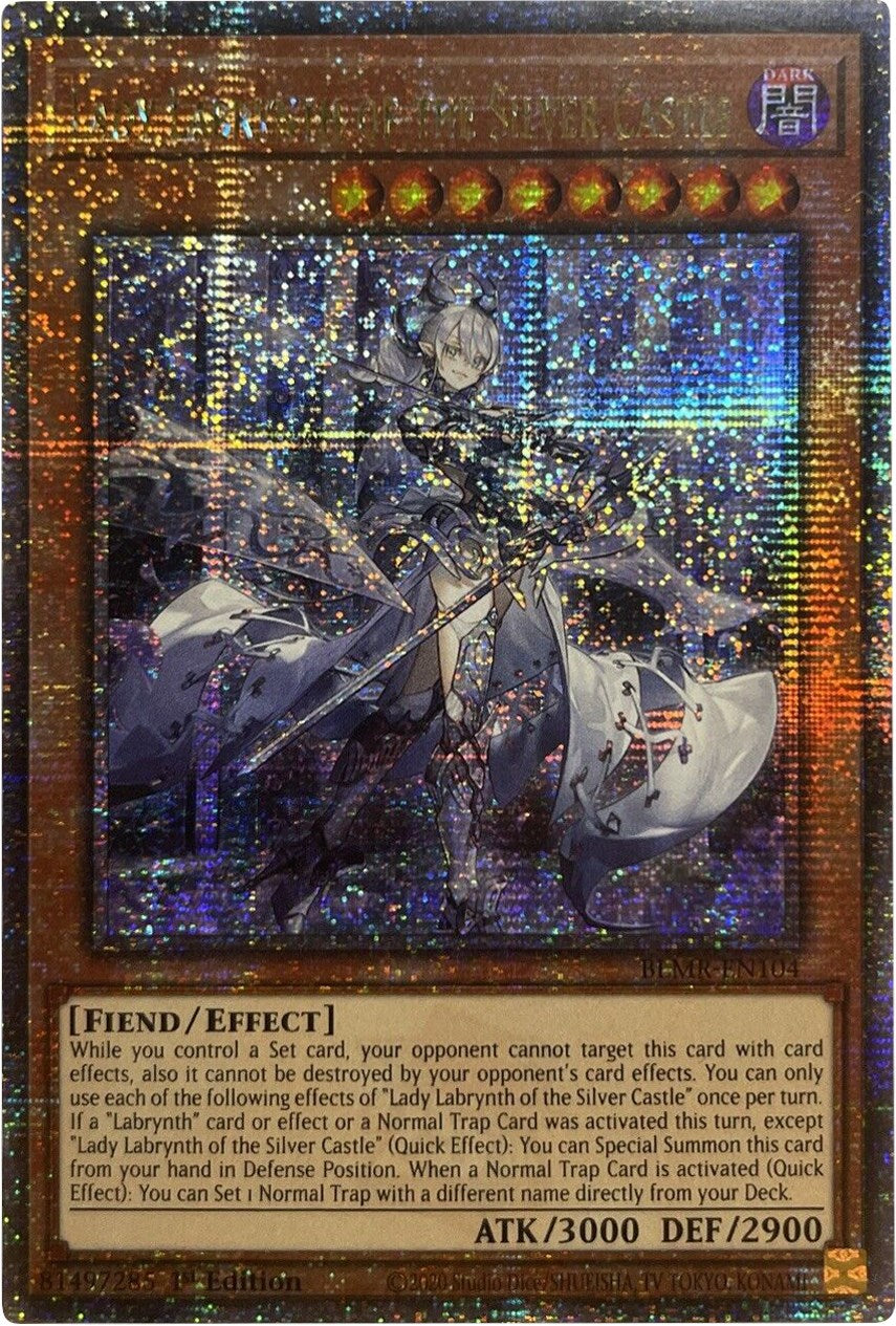 Lady Labrynth of the Silver Castle [BLMR-EN104] Quarter Century Secret Rare | Pegasus Games WI