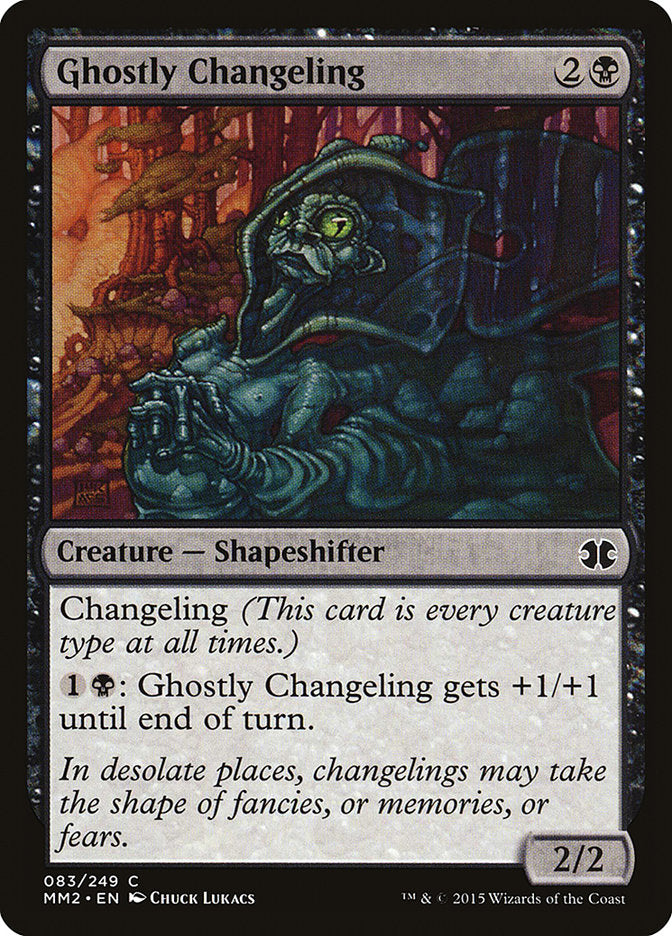 Ghostly Changeling [Modern Masters 2015] | Pegasus Games WI