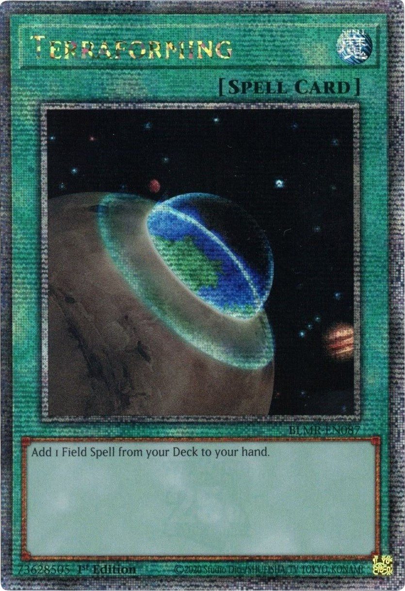 Terraforming [BLMR-EN087] Quarter Century Secret Rare | Pegasus Games WI