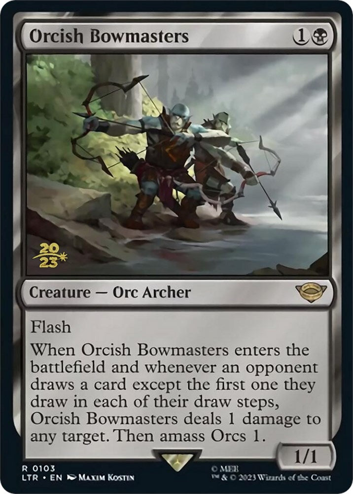 Orcish Bowmasters [The Lord of the Rings: Tales of Middle-Earth Prerelease Promos] | Pegasus Games WI