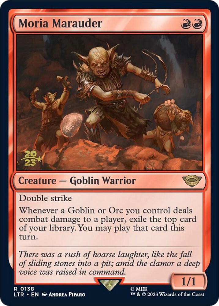 Moria Marauder [The Lord of the Rings: Tales of Middle-Earth Prerelease Promos] | Pegasus Games WI