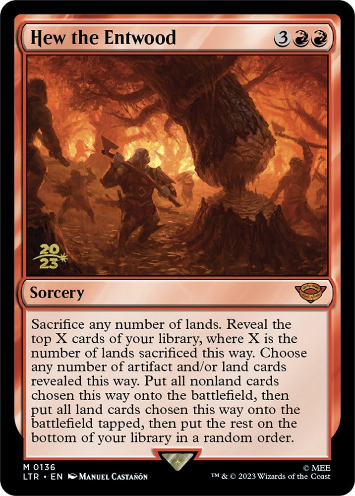 Hew the Entwood [The Lord of the Rings: Tales of Middle-Earth Prerelease Promos] | Pegasus Games WI