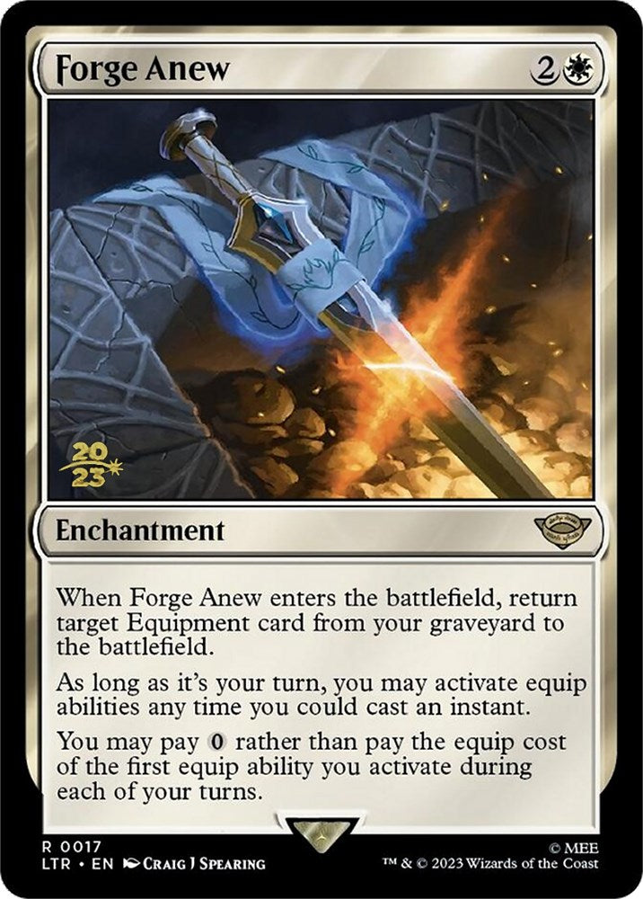 Forge Anew [The Lord of the Rings: Tales of Middle-Earth Prerelease Promos] | Pegasus Games WI