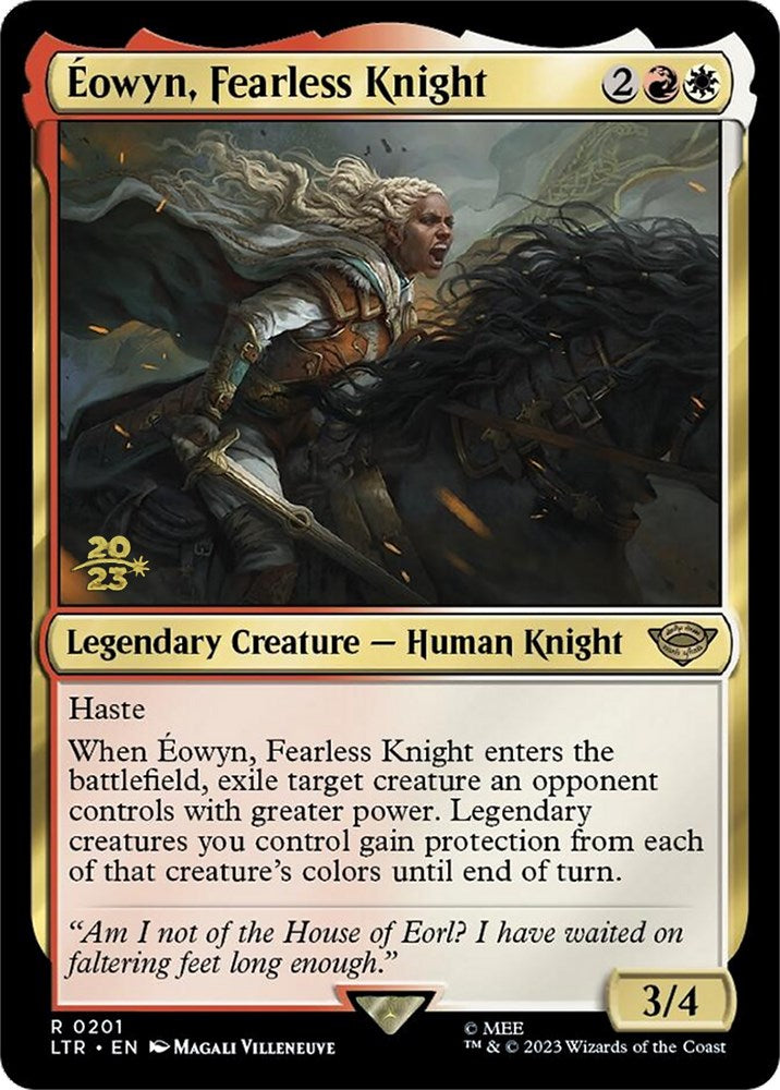 Eowyn, Fearless Knight [The Lord of the Rings: Tales of Middle-Earth Prerelease Promos] | Pegasus Games WI