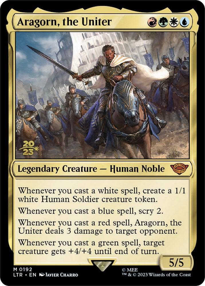 Aragorn, the Uniter [The Lord of the Rings: Tales of Middle-Earth Prerelease Promos] | Pegasus Games WI