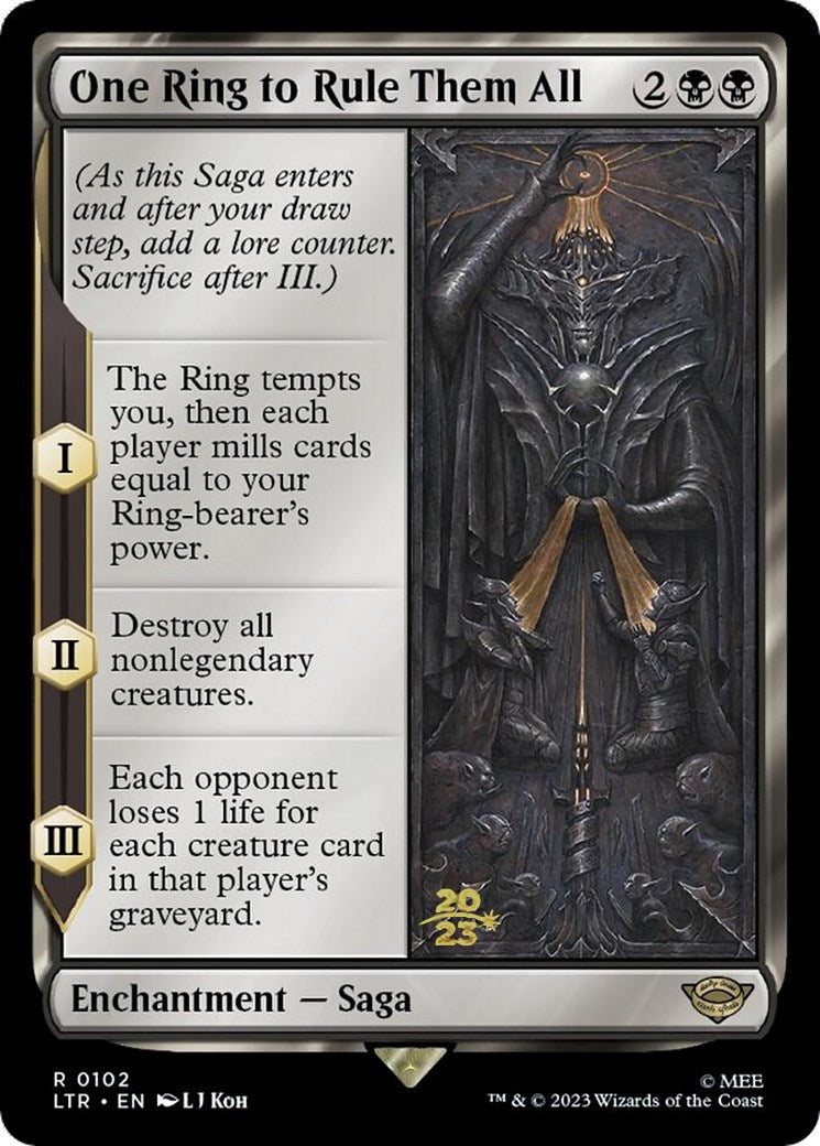 One Ring to Rule Them All [The Lord of the Rings: Tales of Middle-Earth Prerelease Promos] | Pegasus Games WI