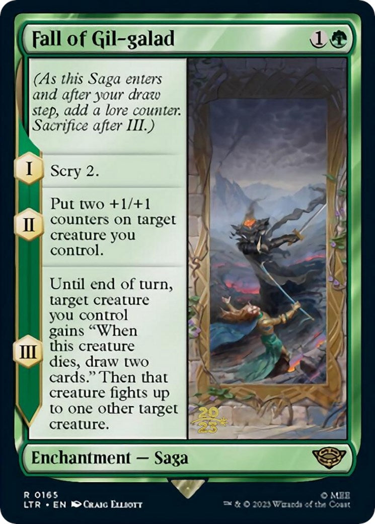 Fall of Gil-galad [The Lord of the Rings: Tales of Middle-Earth Prerelease Promos] | Pegasus Games WI