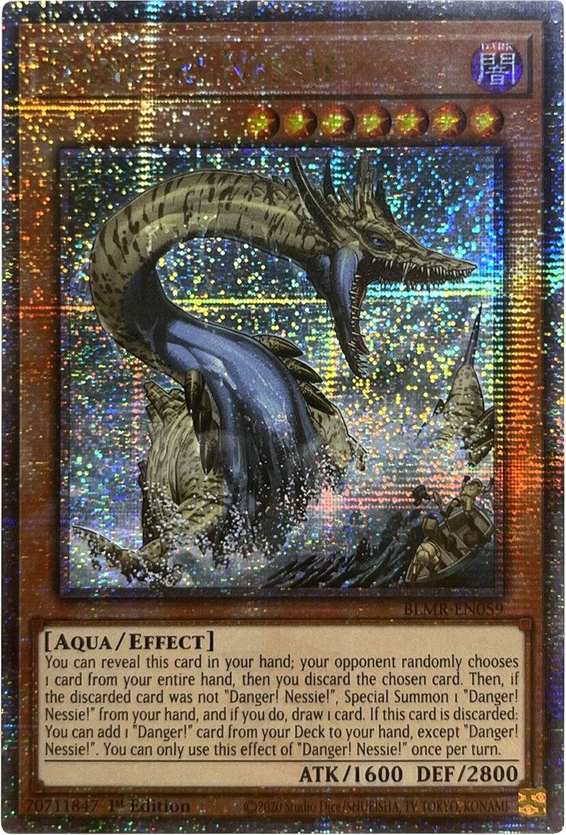 Danger! Nessie! [BLMR-EN059] Quarter Century Secret Rare | Pegasus Games WI