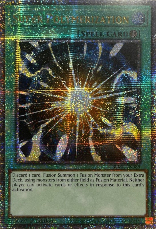 Super Polymerization [BLMR-EN089] Quarter Century Secret Rare | Pegasus Games WI