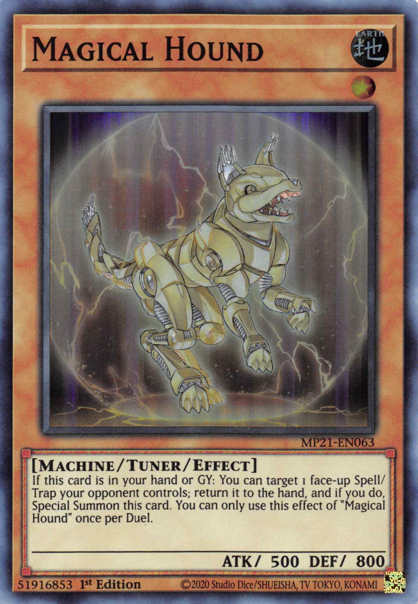 Magical Hound [MP21-EN063] Super Rare | Pegasus Games WI