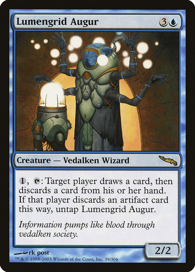 Lumengrid Augur [Mirrodin] | Pegasus Games WI