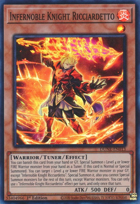 Infernoble Knight Ricciardetto [DUNE-EN013] Super Rare | Pegasus Games WI