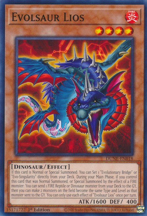 Evolsaur Lios [DUNE-EN018] Common | Pegasus Games WI