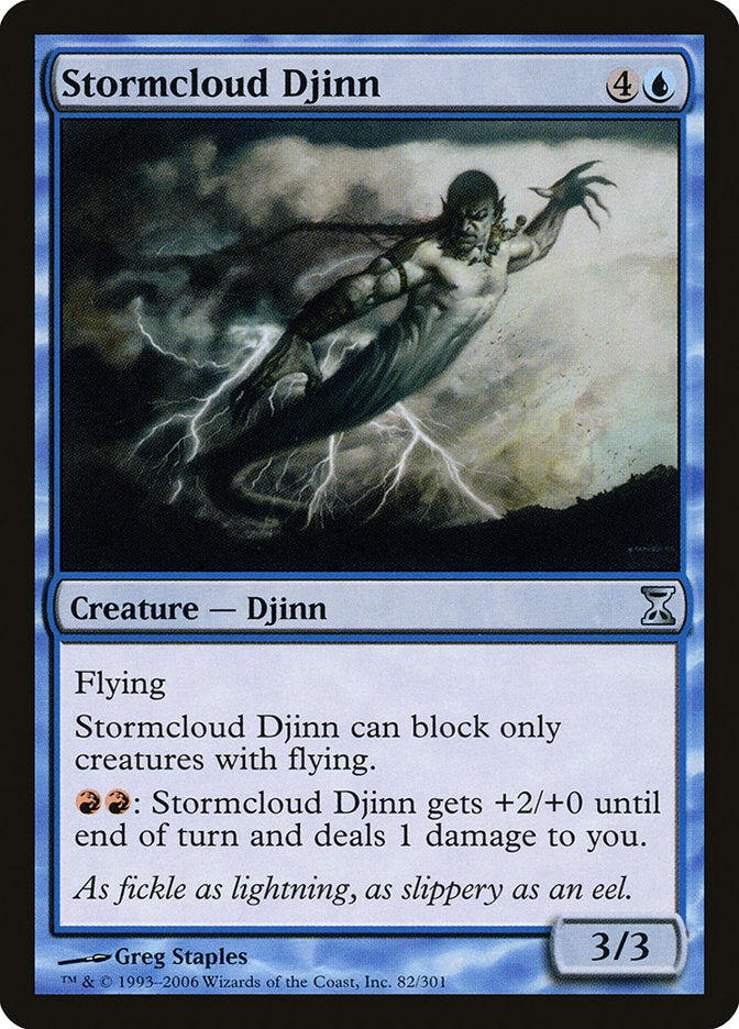 Stormcloud Djinn [Time Spiral] | Pegasus Games WI