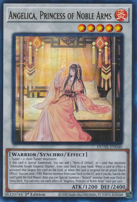 Angelica, Princess of Noble Arms [DUNE-EN040] Ultra Rare | Pegasus Games WI