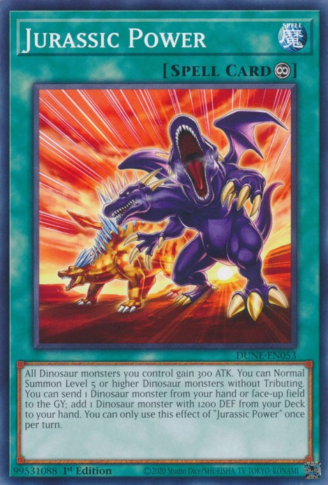 Jurassic Power [DUNE-EN053] Common | Pegasus Games WI