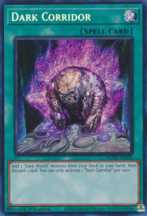 Dark Corridor [DUNE-EN059] Secret Rare | Pegasus Games WI