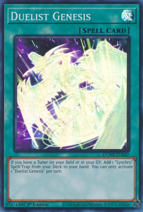 Duelist Genesis [DUNE-EN062] Super Rare | Pegasus Games WI