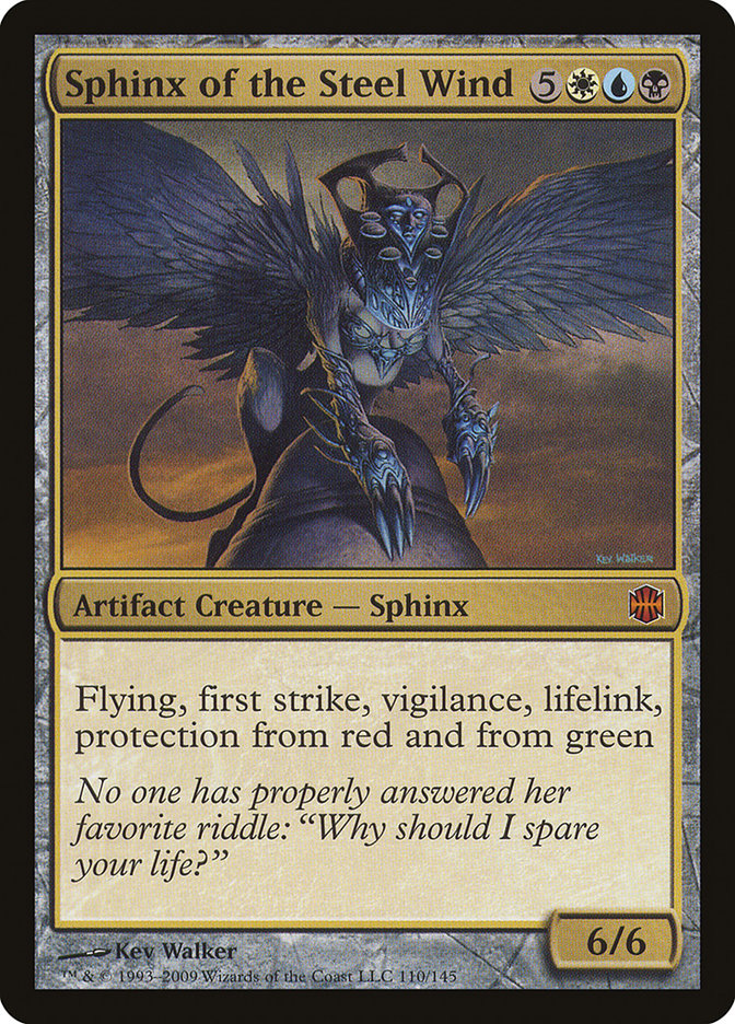 Sphinx of the Steel Wind [Alara Reborn] | Pegasus Games WI