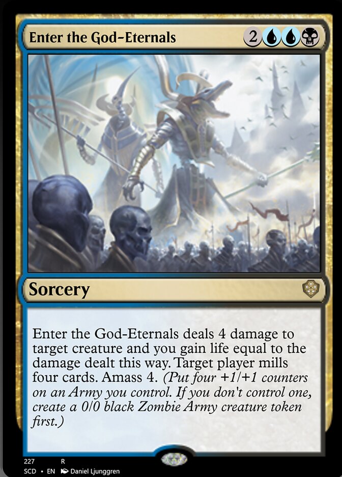 Enter the God-Eternals [Starter Commander Decks] | Pegasus Games WI