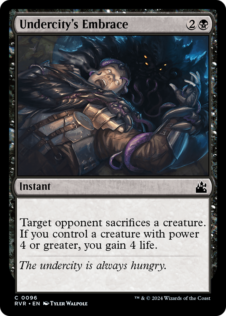 Undercity's Embrace [Ravnica Remastered] | Pegasus Games WI