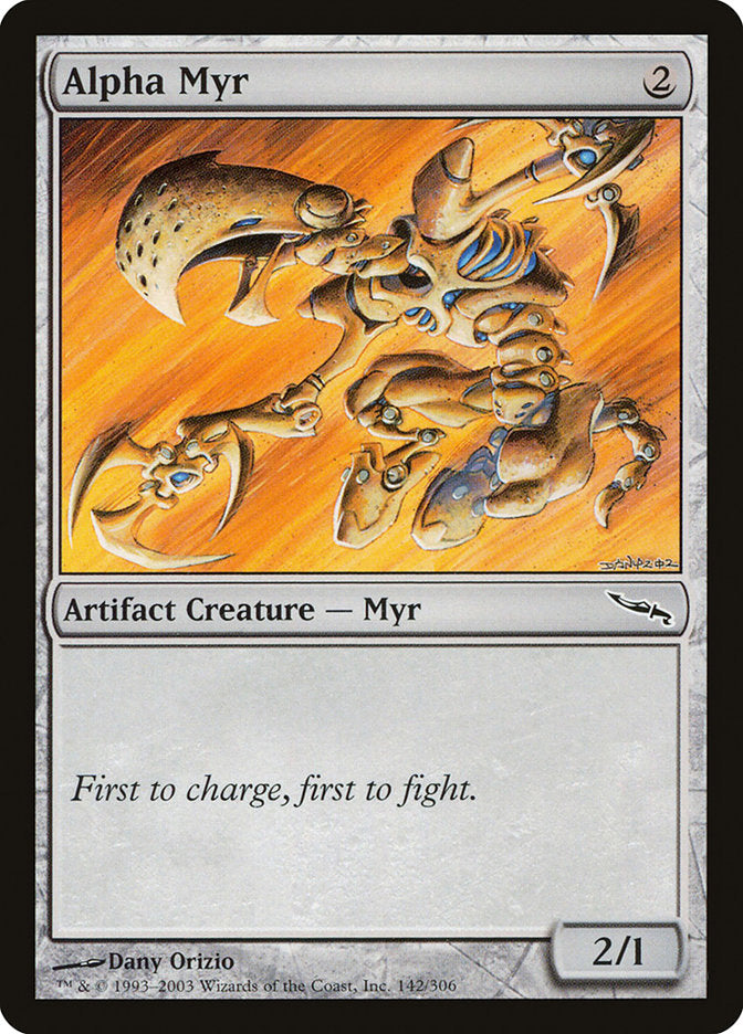 Alpha Myr [Mirrodin] | Pegasus Games WI