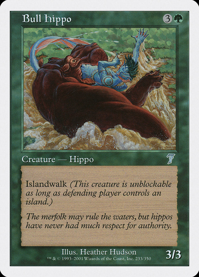Bull Hippo [Seventh Edition] | Pegasus Games WI