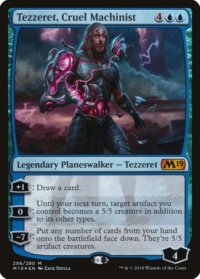 Tezzeret, Cruel Machinist [Core Set 2019] | Pegasus Games WI