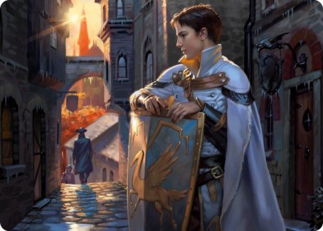 Dennick, Pious Apprentice Art Card [Innistrad: Midnight Hunt Art Series] | Pegasus Games WI