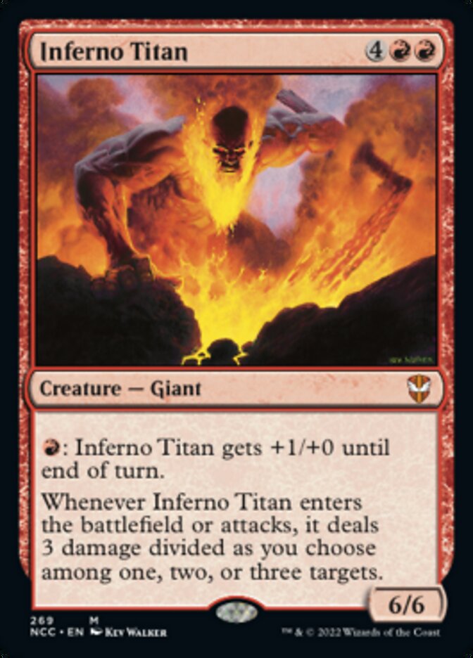 Inferno Titan [Streets of New Capenna Commander] | Pegasus Games WI