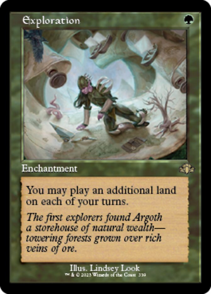 Exploration (Retro) [Dominaria Remastered] | Pegasus Games WI