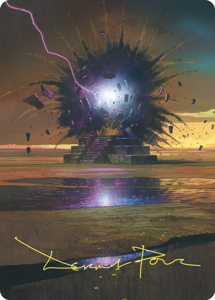 Return to Dust Art Card (Gold-Stamped Signature) [Commander Masters Art Series] | Pegasus Games WI