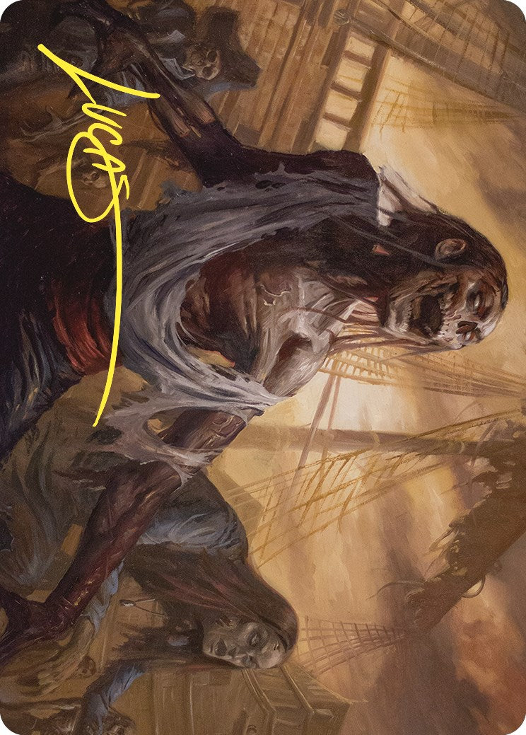Rise from the Tides Art Card (Gold-Stamped Signature) [Commander Masters Art Series] | Pegasus Games WI