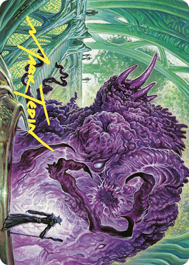 Experiment Kraj Art Card (Gold-Stamped Signature) [Commander Masters Art Series] | Pegasus Games WI